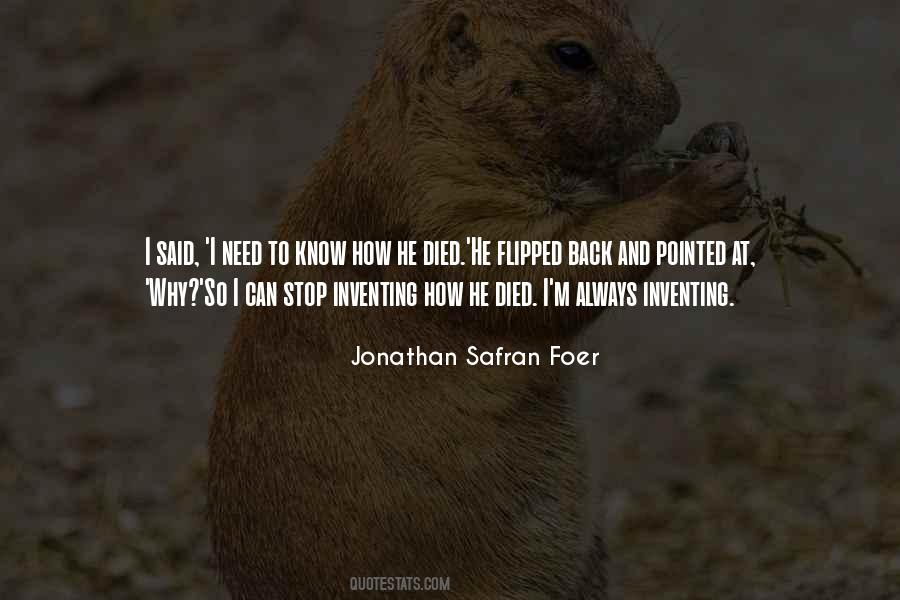 Jonathan Safran Foer Quotes #1314186