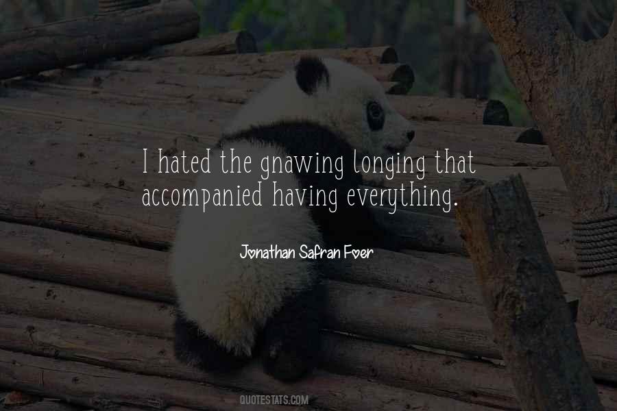 Jonathan Safran Foer Quotes #1511592