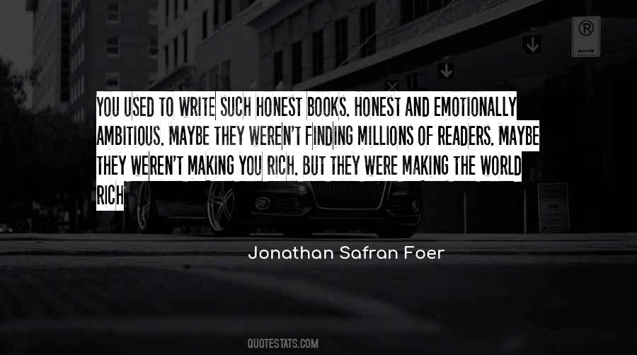 Jonathan Safran Foer Quotes #1664096