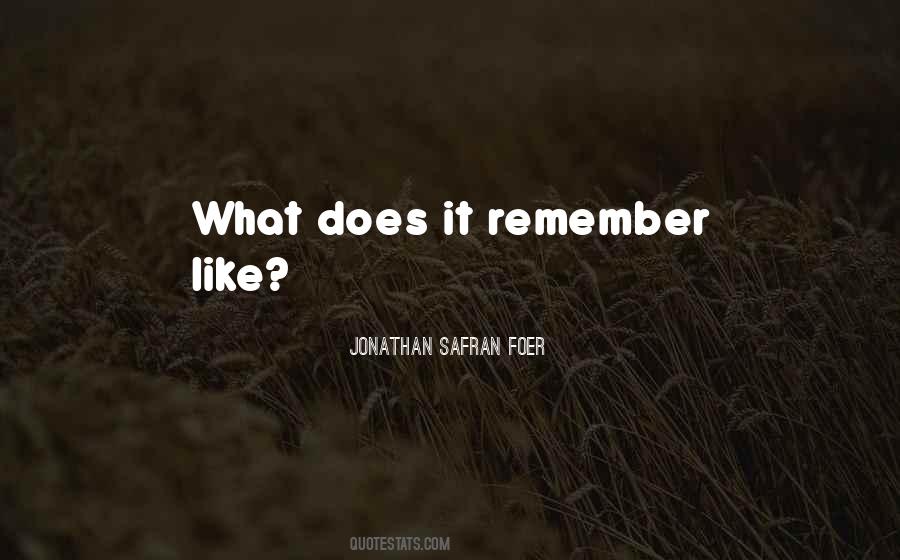 Jonathan Safran Foer Quotes #258854