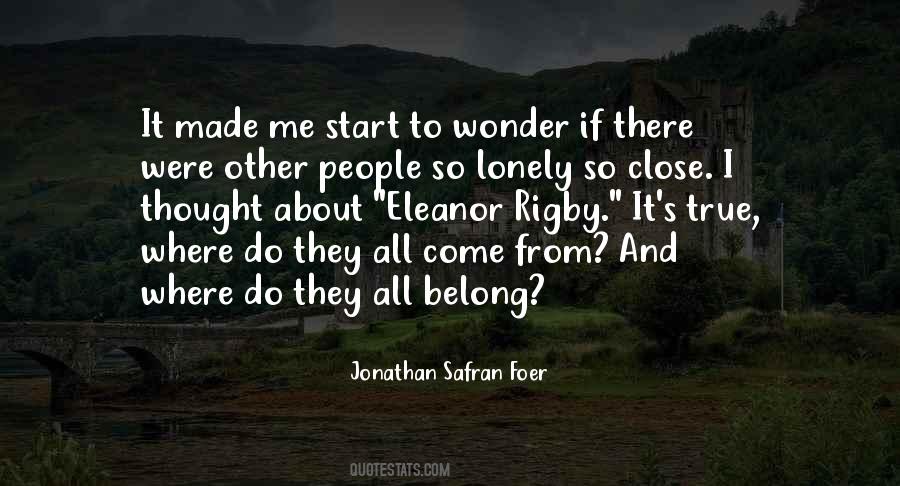 Jonathan Safran Foer Quotes #36930