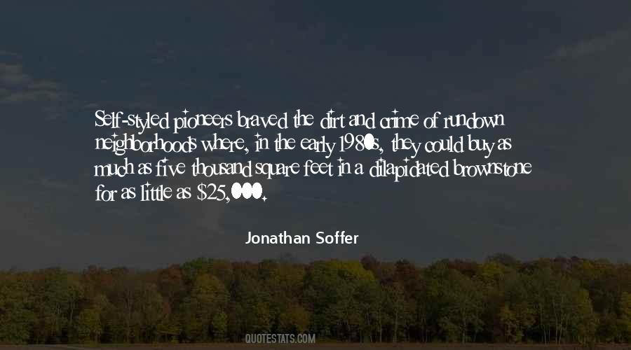 Jonathan Soffer Quotes #735905