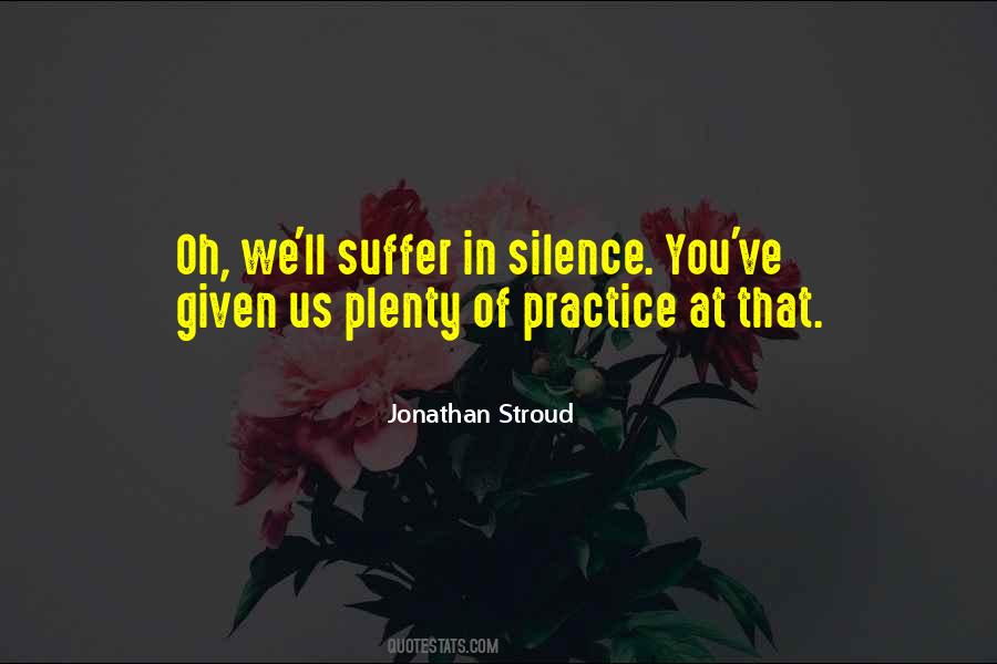 Jonathan Stroud Quotes #160275