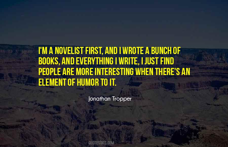 Jonathan Tropper Quotes #1228512