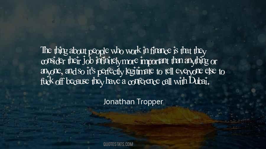 Jonathan Tropper Quotes #797673