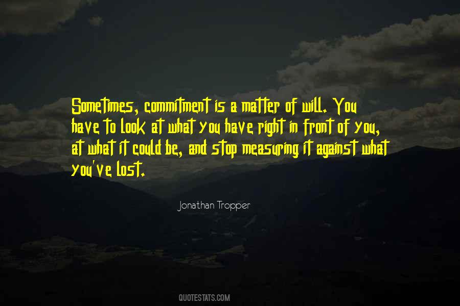 Jonathan Tropper Quotes #945226