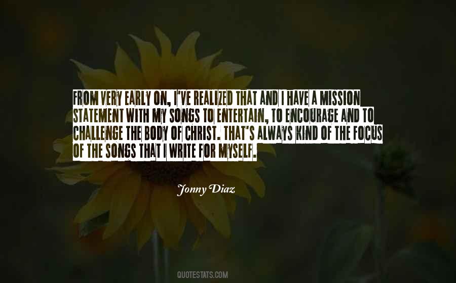 Jonny Diaz Quotes #97481