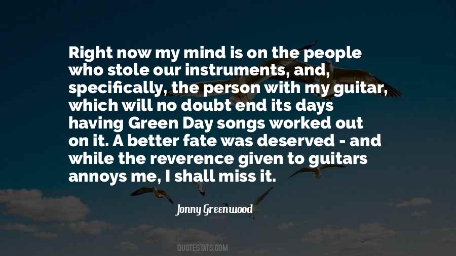 Jonny Greenwood Quotes #1471760