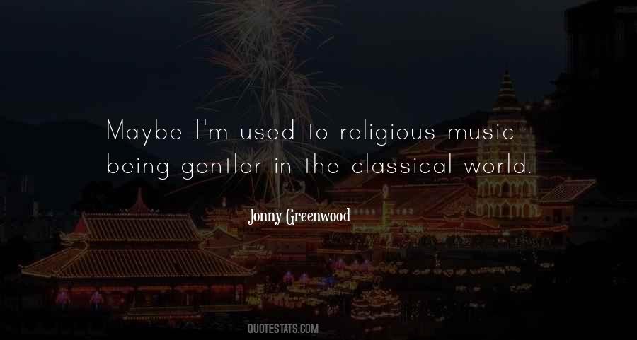 Jonny Greenwood Quotes #1671842