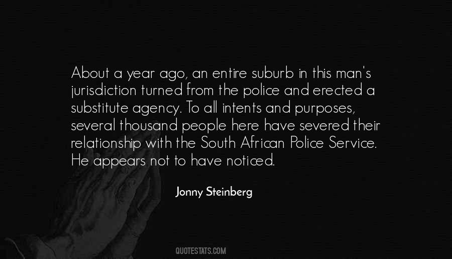 Jonny Steinberg Quotes #1376502