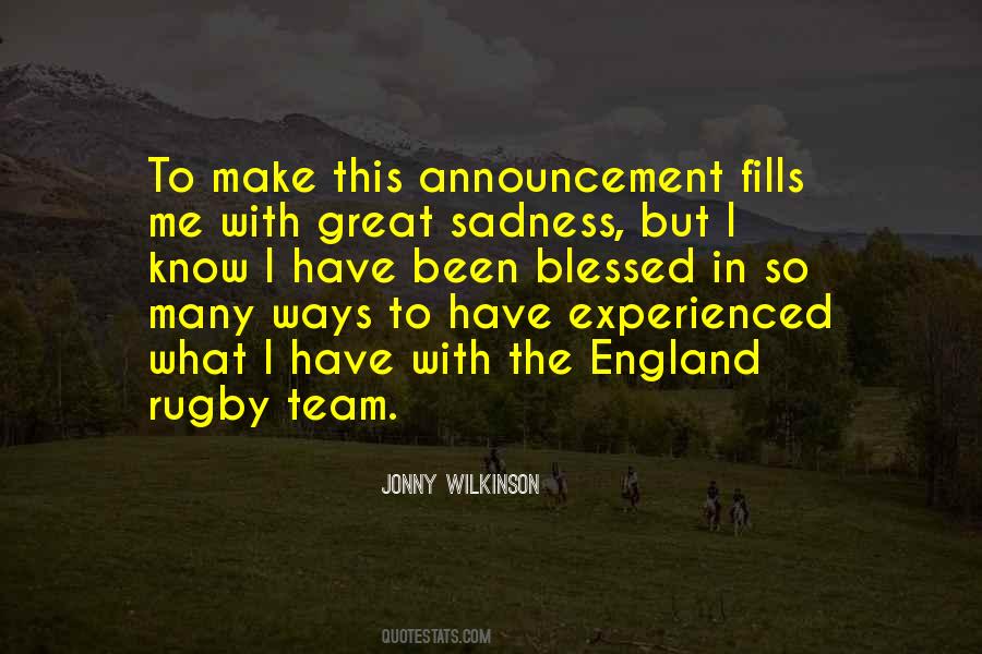Jonny Wilkinson Quotes #1037425