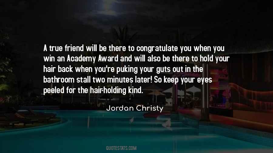 Jordan Christy Quotes #1684514