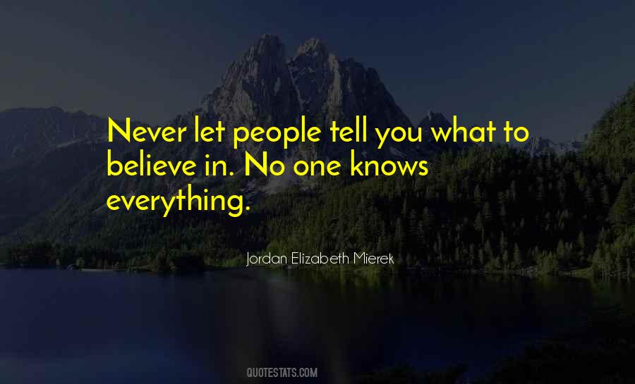Jordan Elizabeth Mierek Quotes #606641
