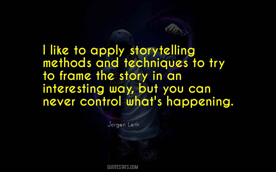 Jorgen Leth Quotes #499704