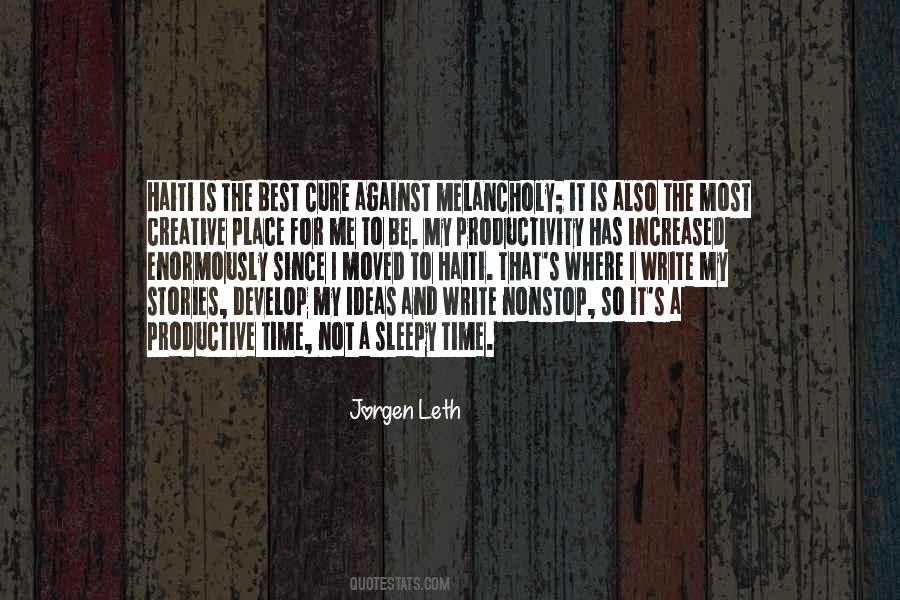 Jorgen Leth Quotes #908371