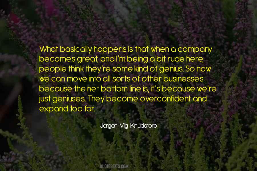 Jorgen Vig Knudstorp Quotes #804821