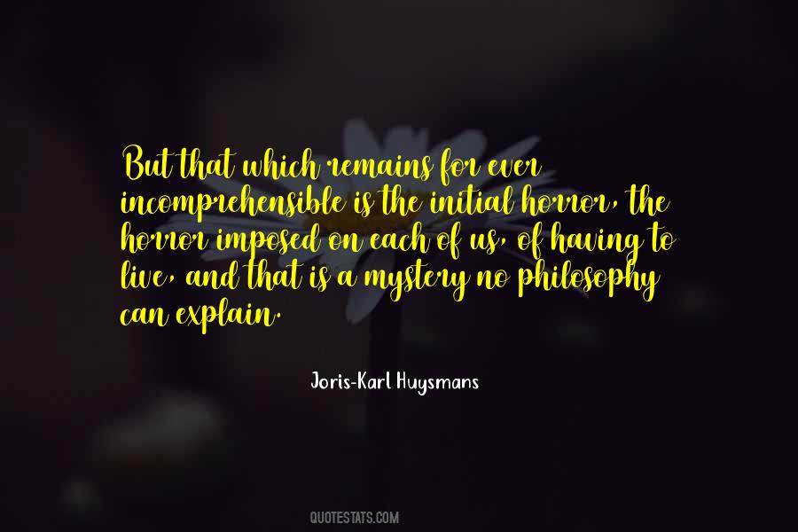 Joris-Karl Huysmans Quotes #1836995