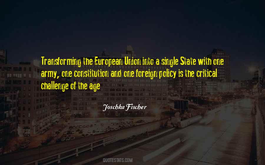 Joschka Fischer Quotes #958068