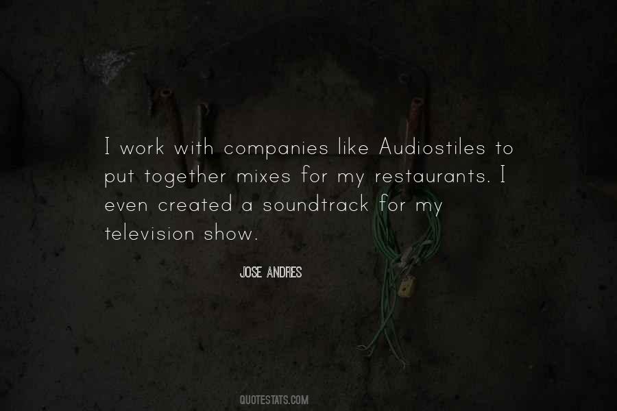 Jose Andres Quotes #940331