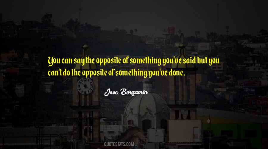 Jose Bergamin Quotes #1424032