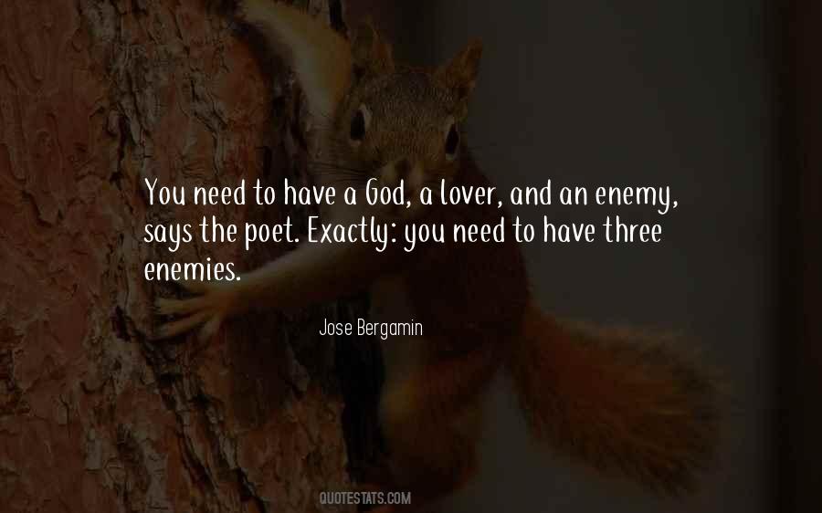 Jose Bergamin Quotes #1567539