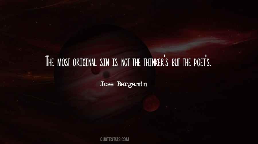 Jose Bergamin Quotes #200265