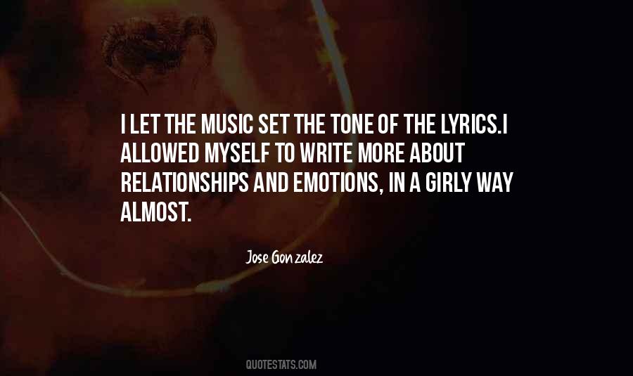 Jose Gonzalez Quotes #1760789