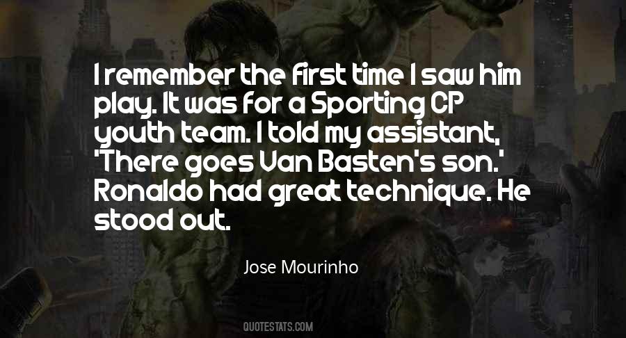 Jose Mourinho Quotes #936096