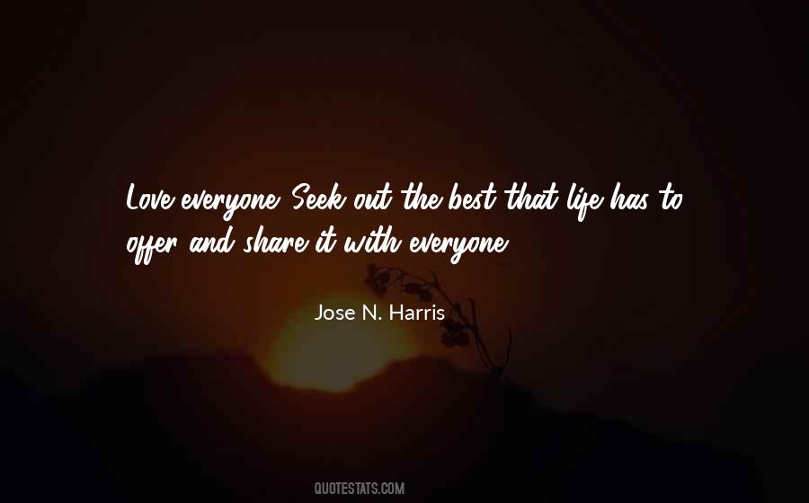 Jose N. Harris Quotes #1190938