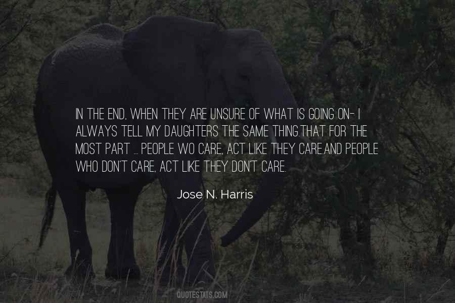 Jose N. Harris Quotes #714946