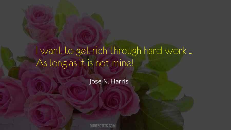 Jose N. Harris Quotes #850025