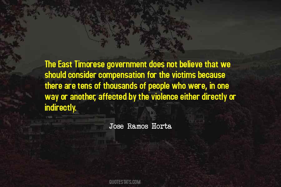 Jose Ramos-Horta Quotes #1116973