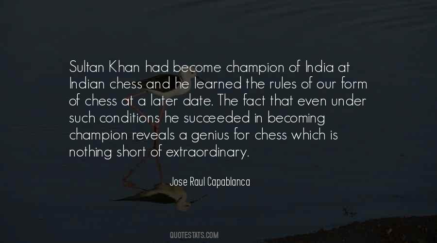 Jose Raul Capablanca Quotes #386195