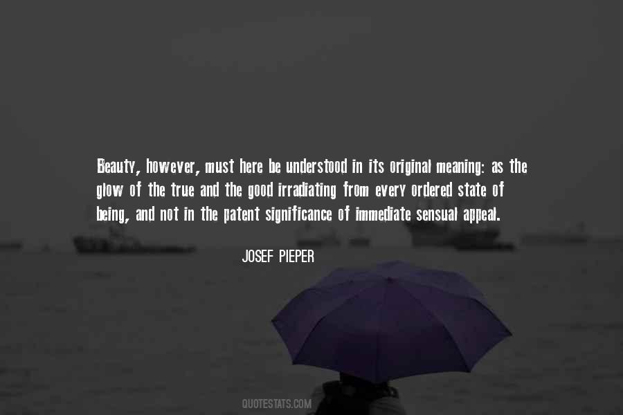 Josef Pieper Quotes #530026