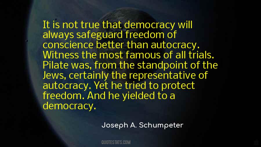 Joseph A. Schumpeter Quotes #376337