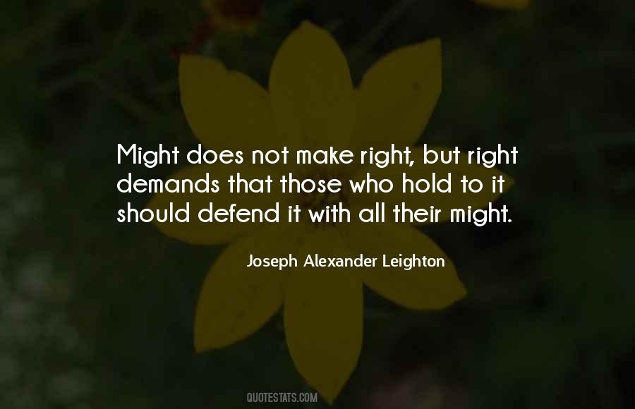 Joseph Alexander Leighton Quotes #1593574