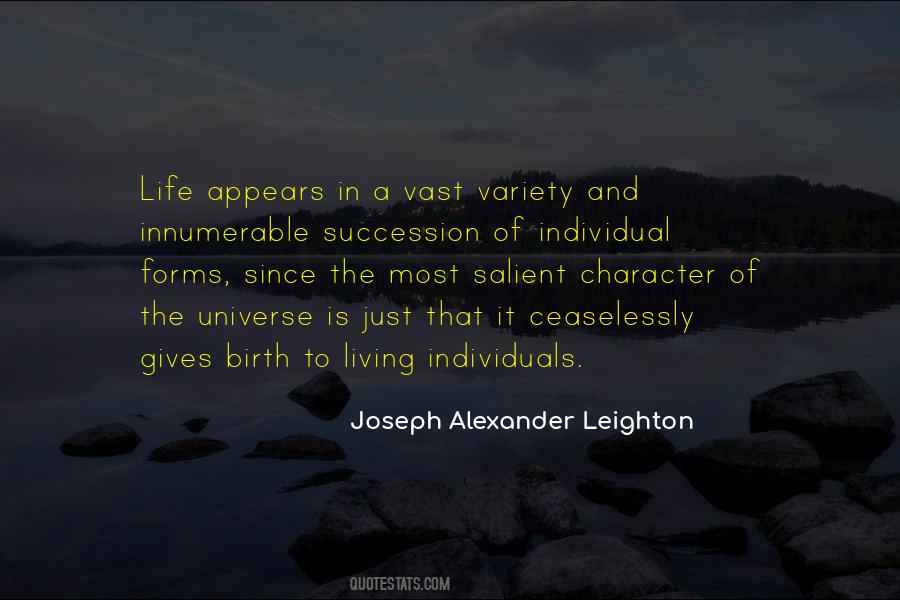 Joseph Alexander Leighton Quotes #254819