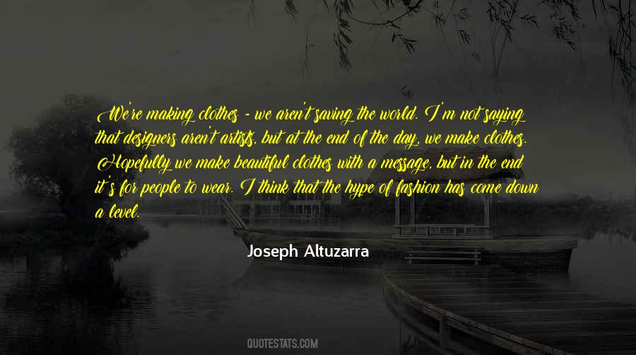 Joseph Altuzarra Quotes #1592468