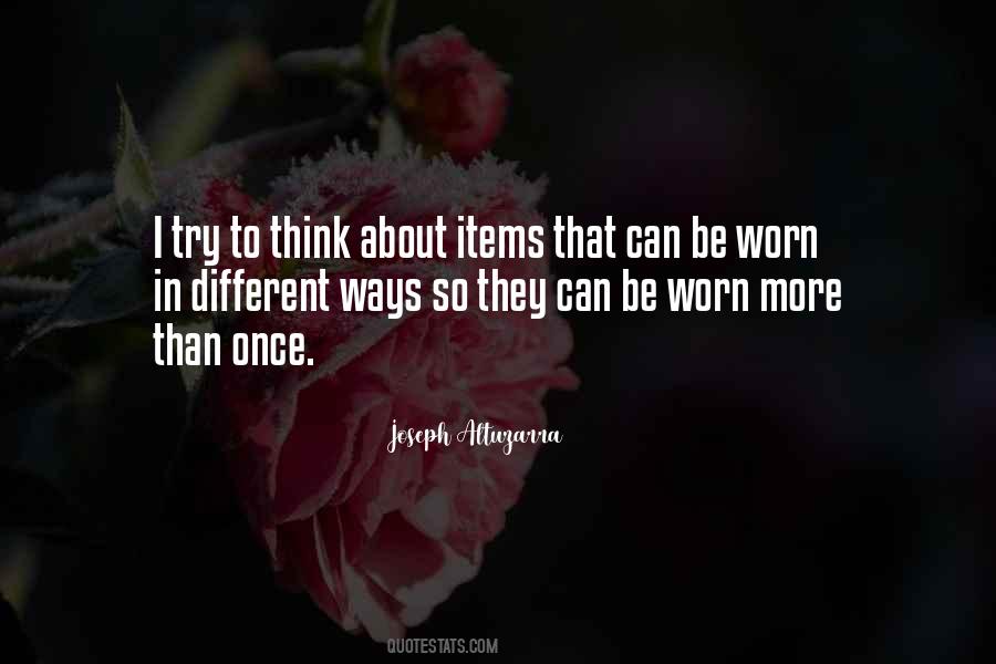 Joseph Altuzarra Quotes #536327