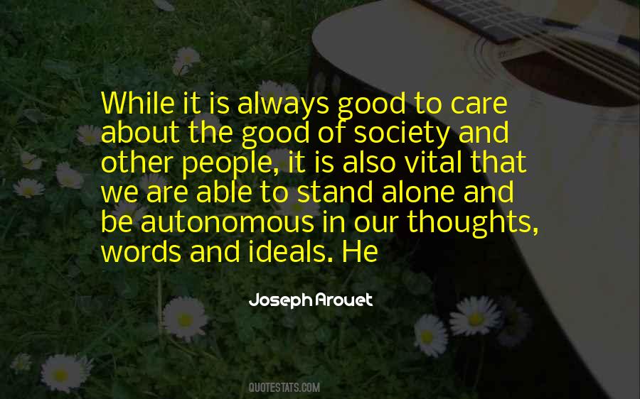 Joseph Arouet Quotes #865874