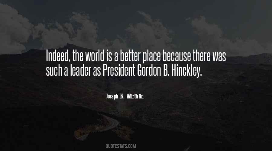 Joseph B. Wirthlin Quotes #1698449