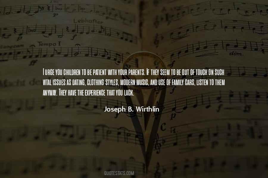 Joseph B. Wirthlin Quotes #1753305