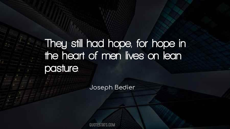 Joseph Bedier Quotes #1635564