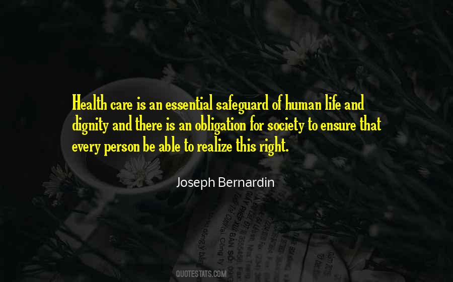 Joseph Bernardin Quotes #192288