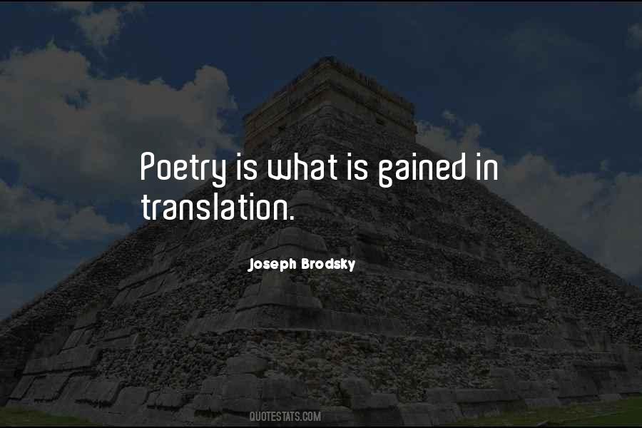 Joseph Brodsky Quotes #1138511