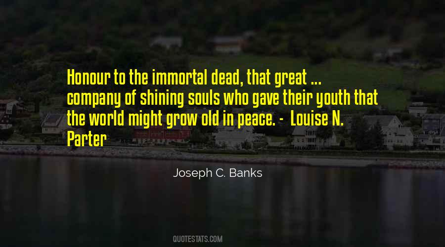 Joseph C. Banks Quotes #127334