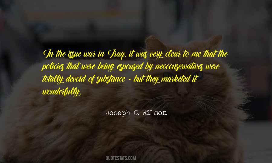 Joseph C. Wilson Quotes #734298