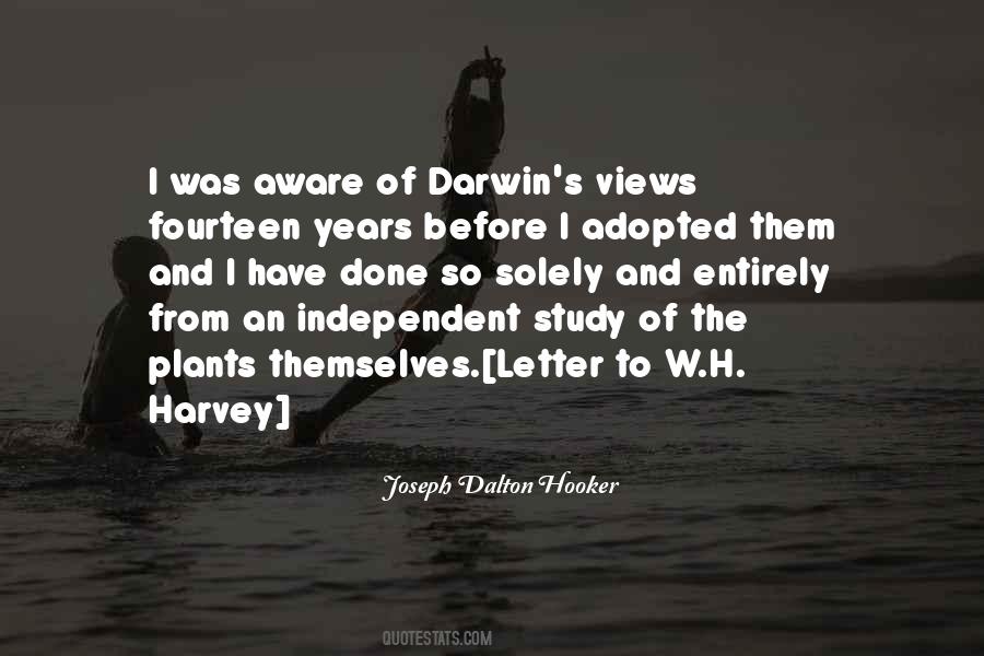 Joseph Dalton Hooker Quotes #635184