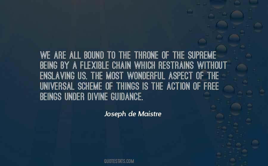 Joseph De Maistre Quotes #248653