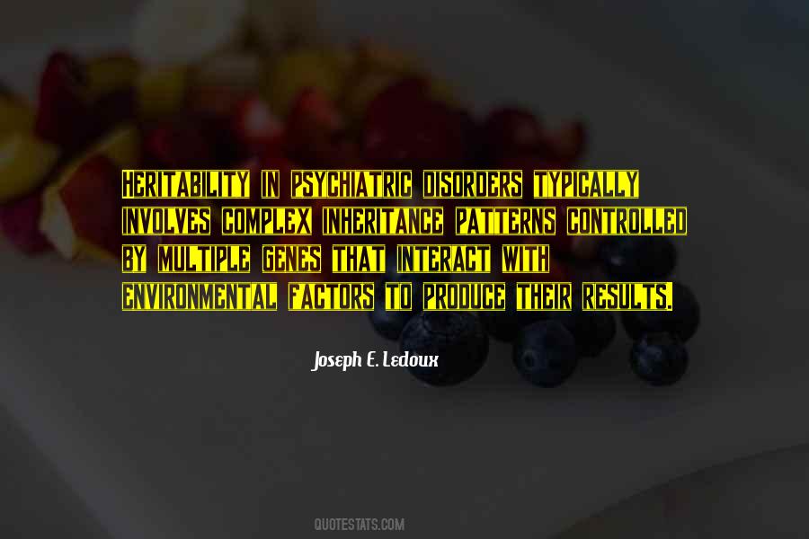 Joseph E. Ledoux Quotes #1267629